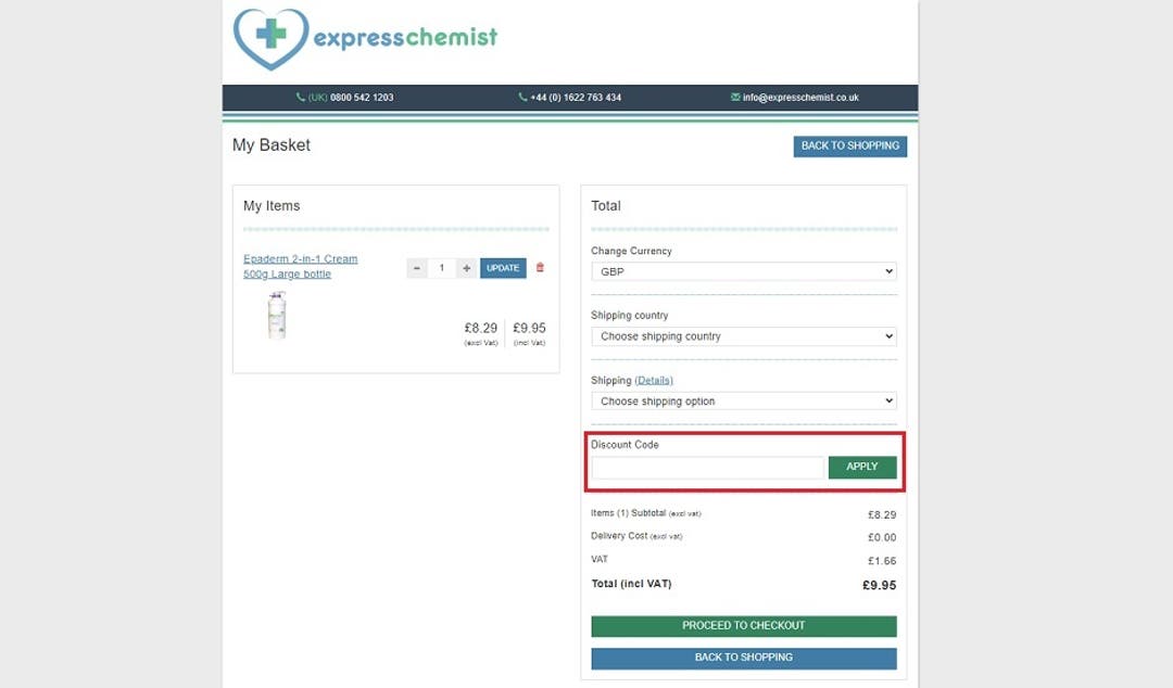 Express Chemist Discount Codes and Voucher Codes - April 2025