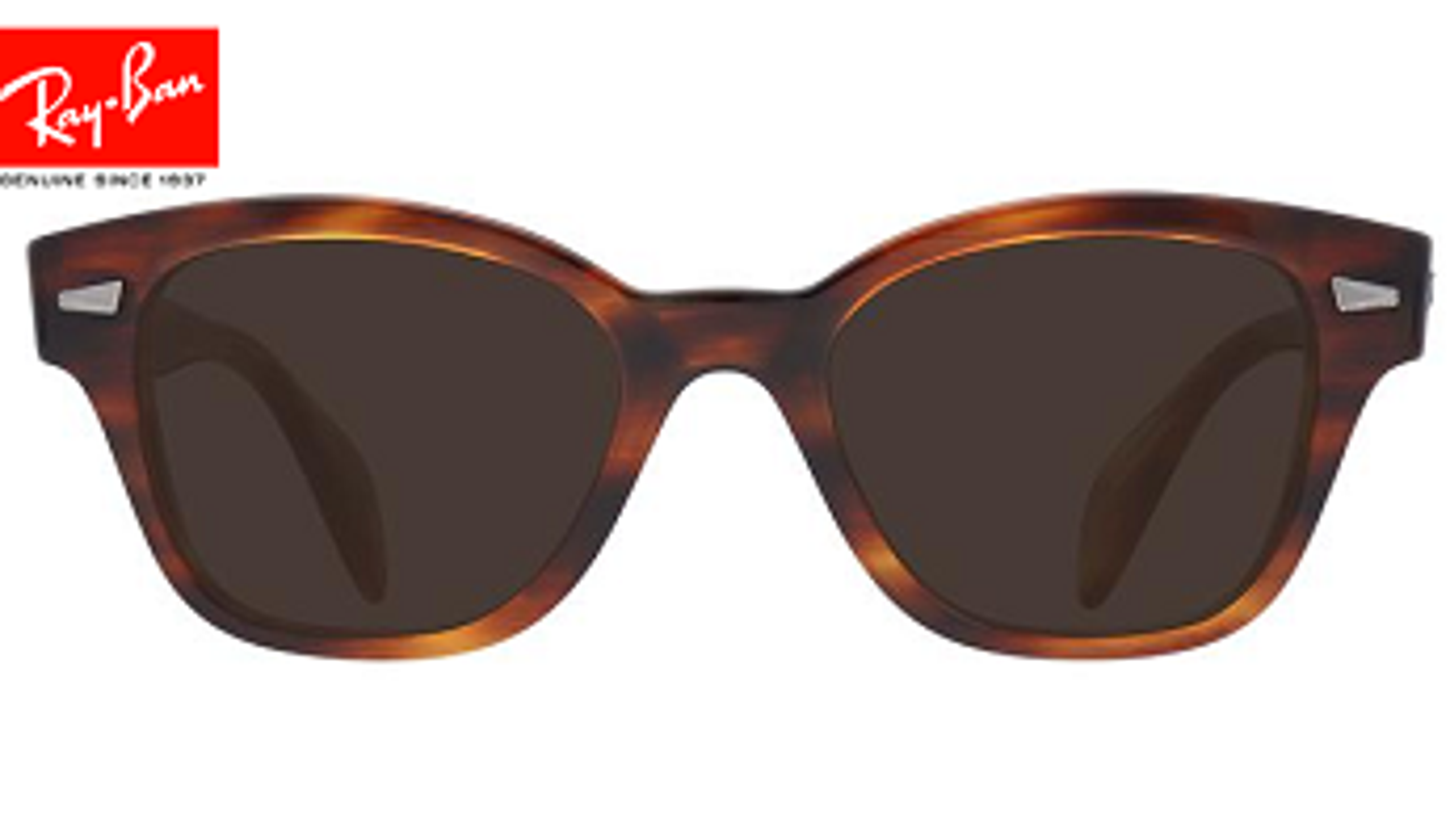  Rayban Tortoiseshell Square Framed Women's Sunglasses 