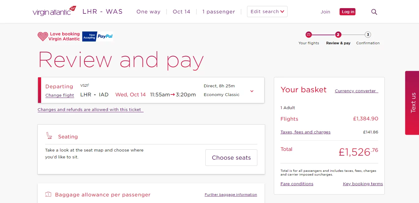 virgin atlantic baggage dimensions