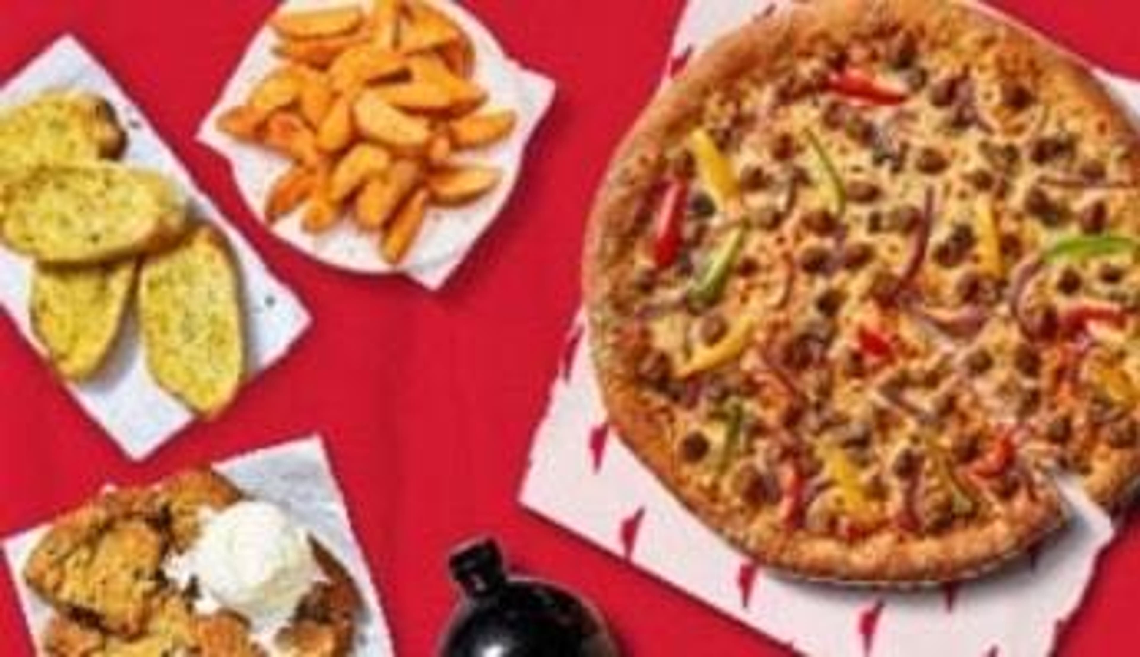  A Selection of Pizza Hut Food 