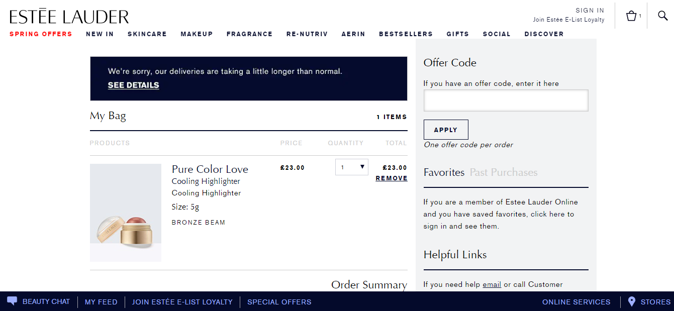 Estee Lauder Voucher Codes 10 Off at MyVoucherCodes!