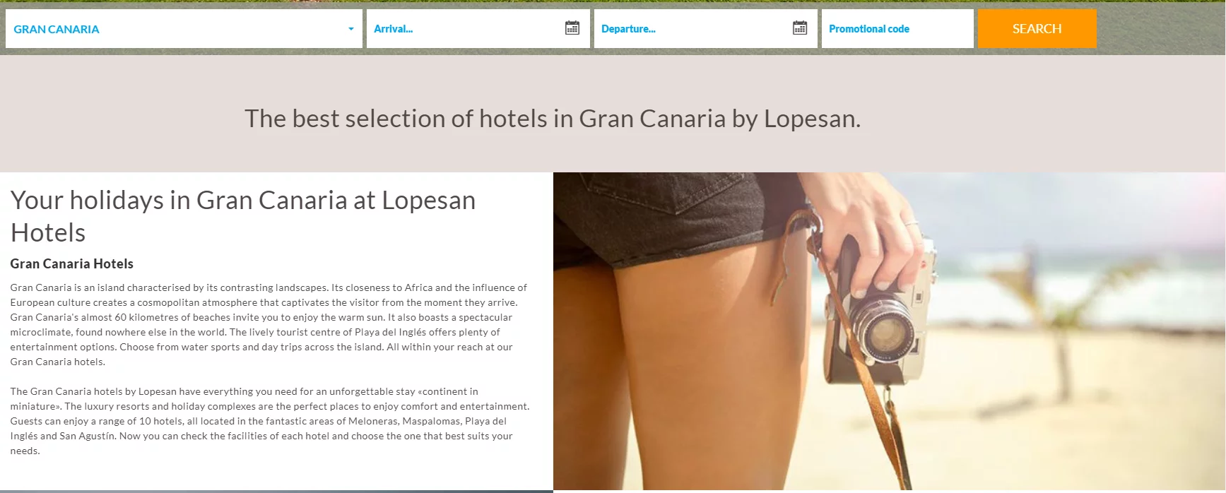  Lopesan Hotels discount code