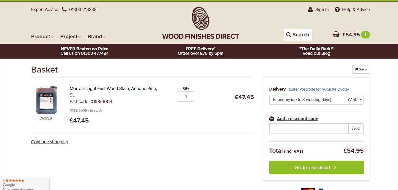 Wood Finishes Direct Discount Codes 16 Off at MyVoucherCodes!