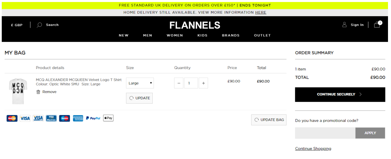 Flannels Discount Codes 70 Off in October 2020