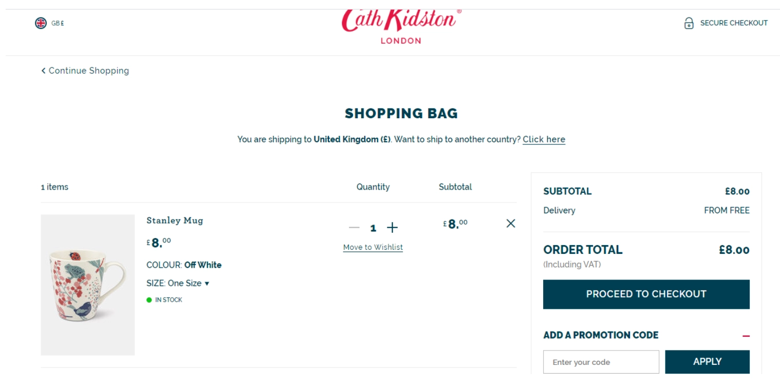 cath kidston promotion code