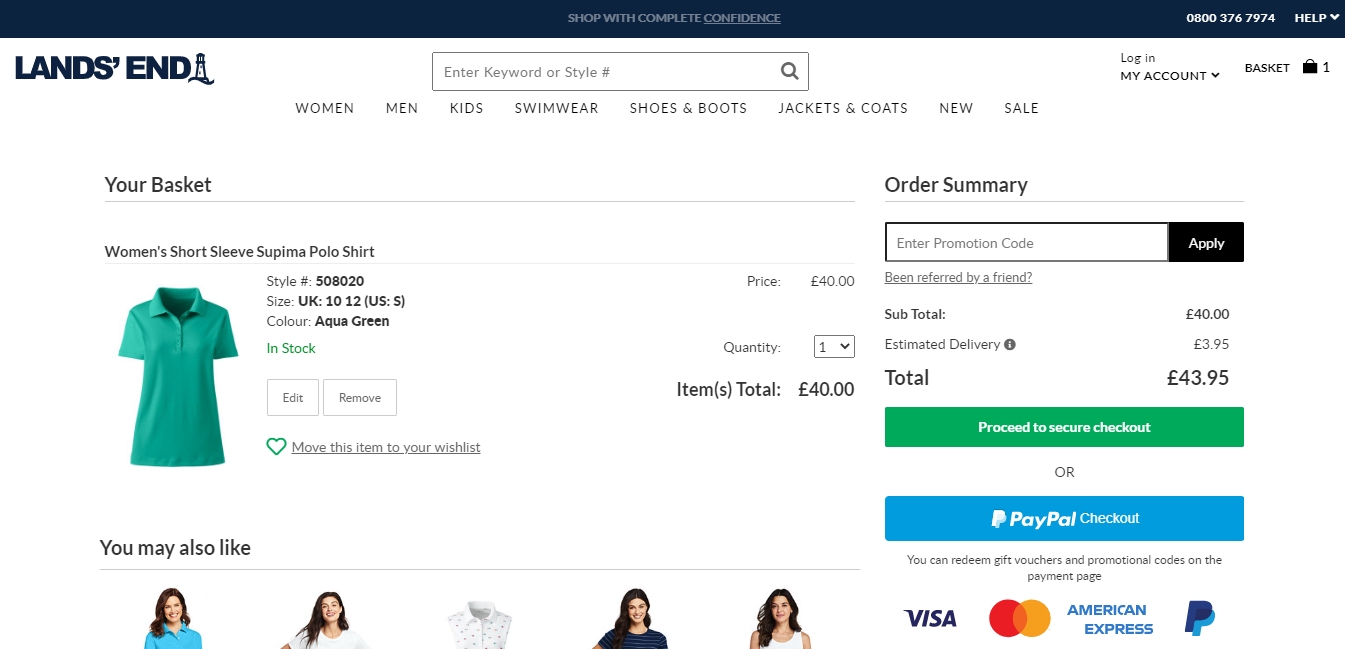 Lands End Voucher Codes 75 Off at MyVoucherCodes!