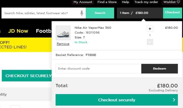 jd vans discount code