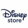 The Disney Store logo written in black writing on a white background