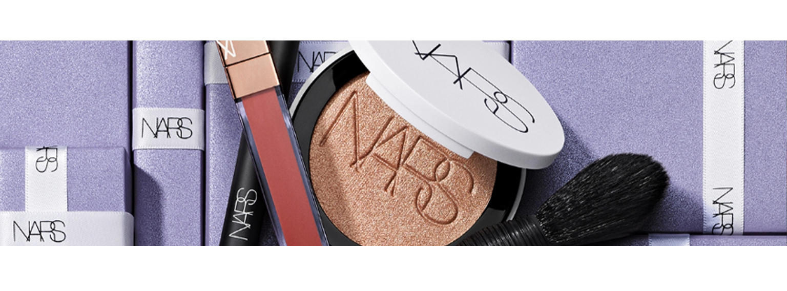  collection of makeup on nars boxes 