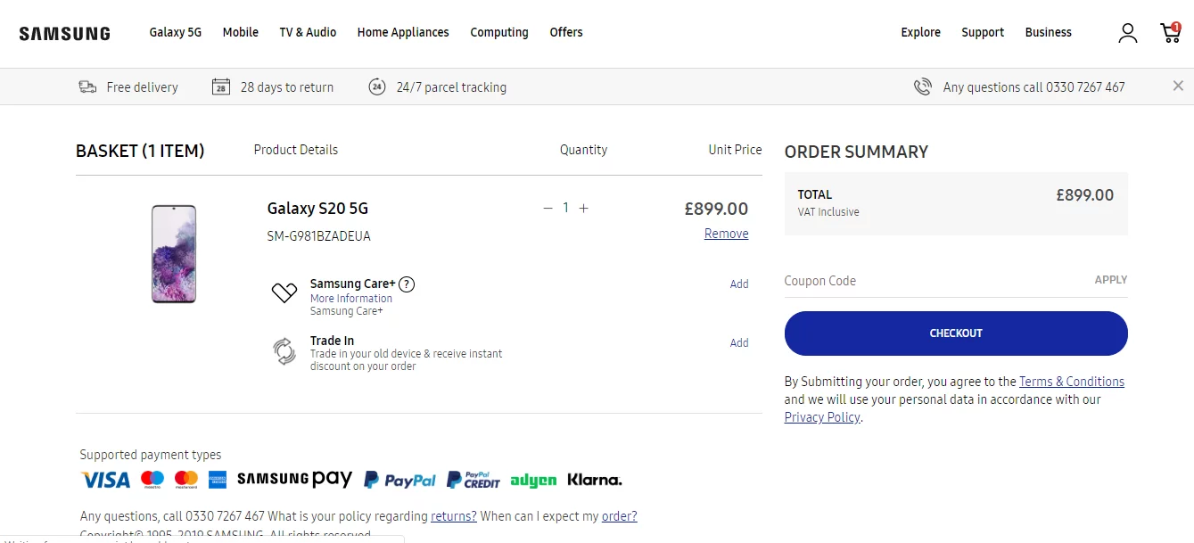 Samsung Discount Codes 20 Gift Card In January 2021 Myvouchercodes