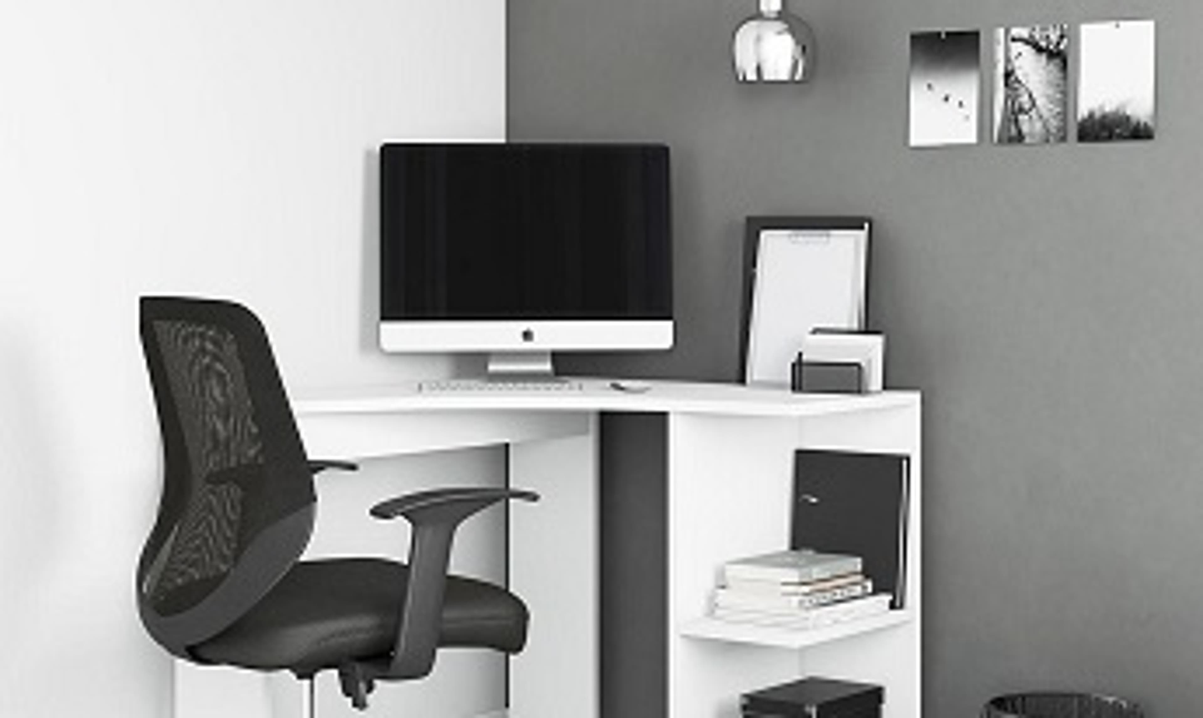  A White Corner Desk from Home Essentials 