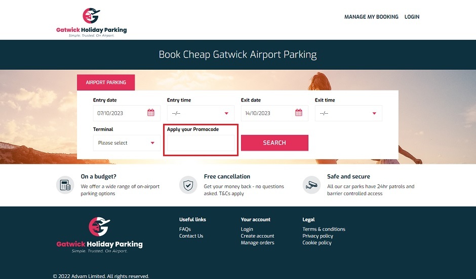 Gatwick Holiday Parking Discount Codes | 15% Off In October 2024