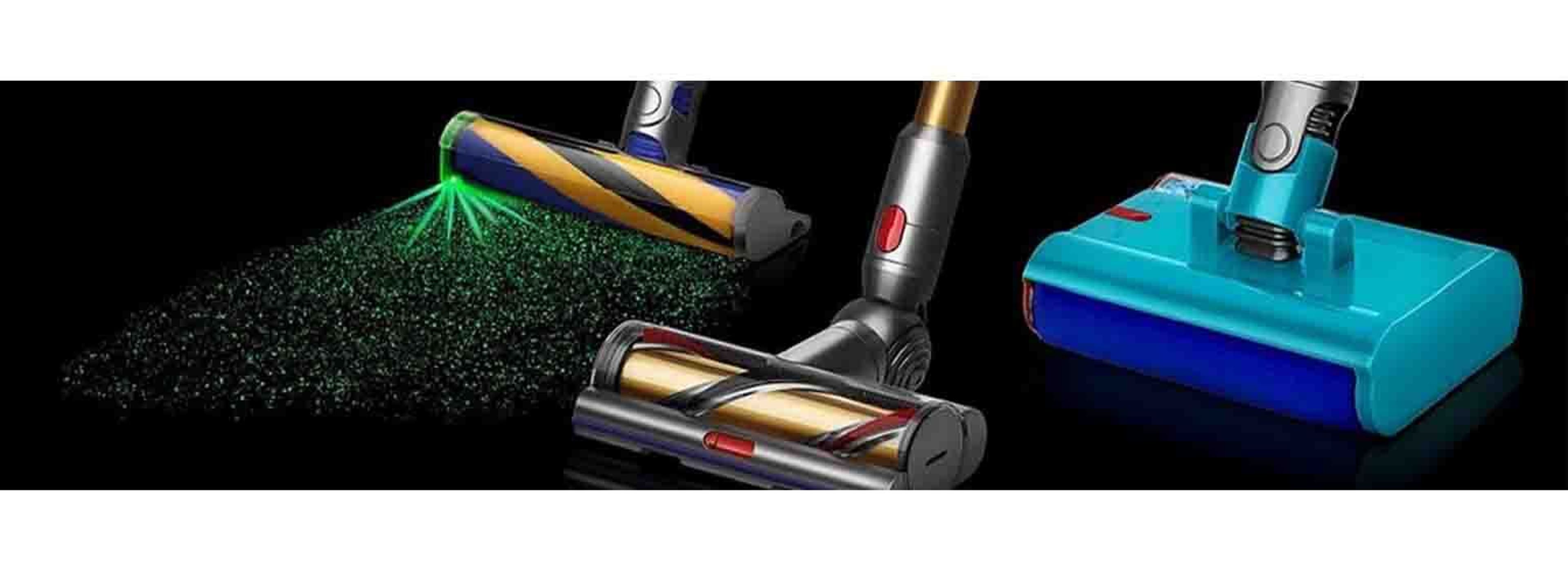 3 Dyson Vaccum;