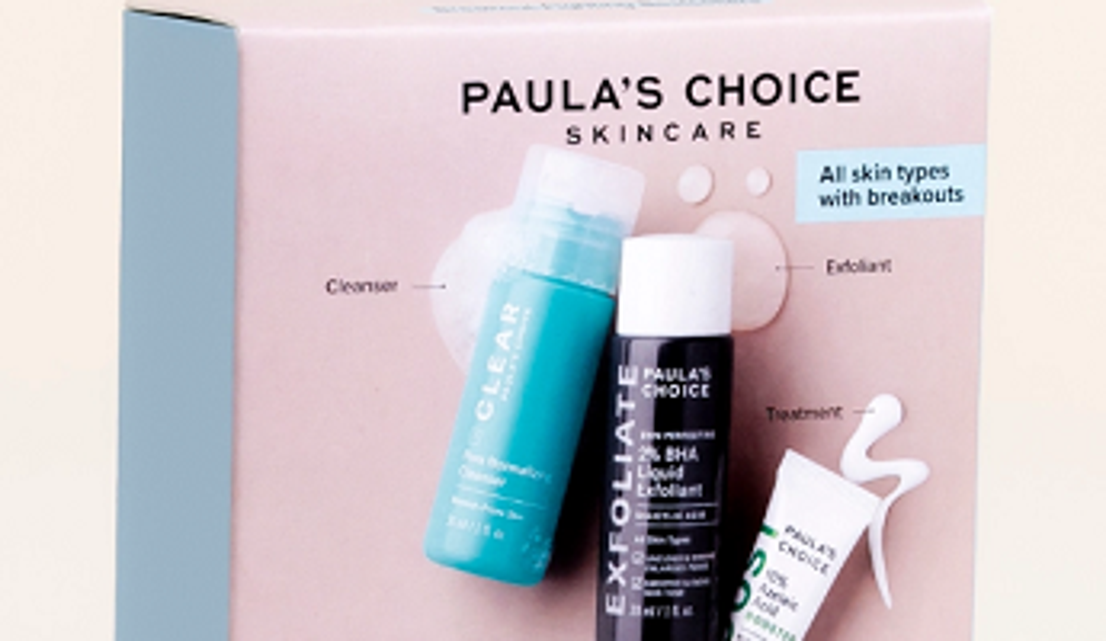  Paula's Choice Breakout Fighting Bestseller Skincare Kit 