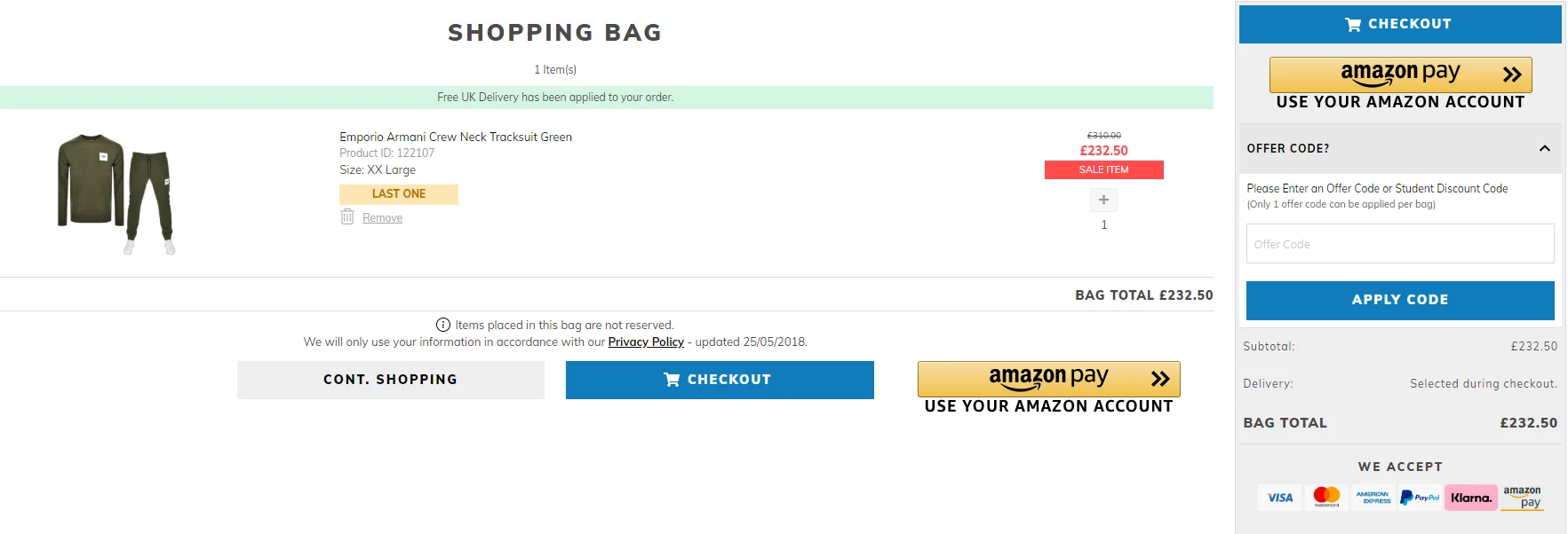 Mainline Menswear discount code