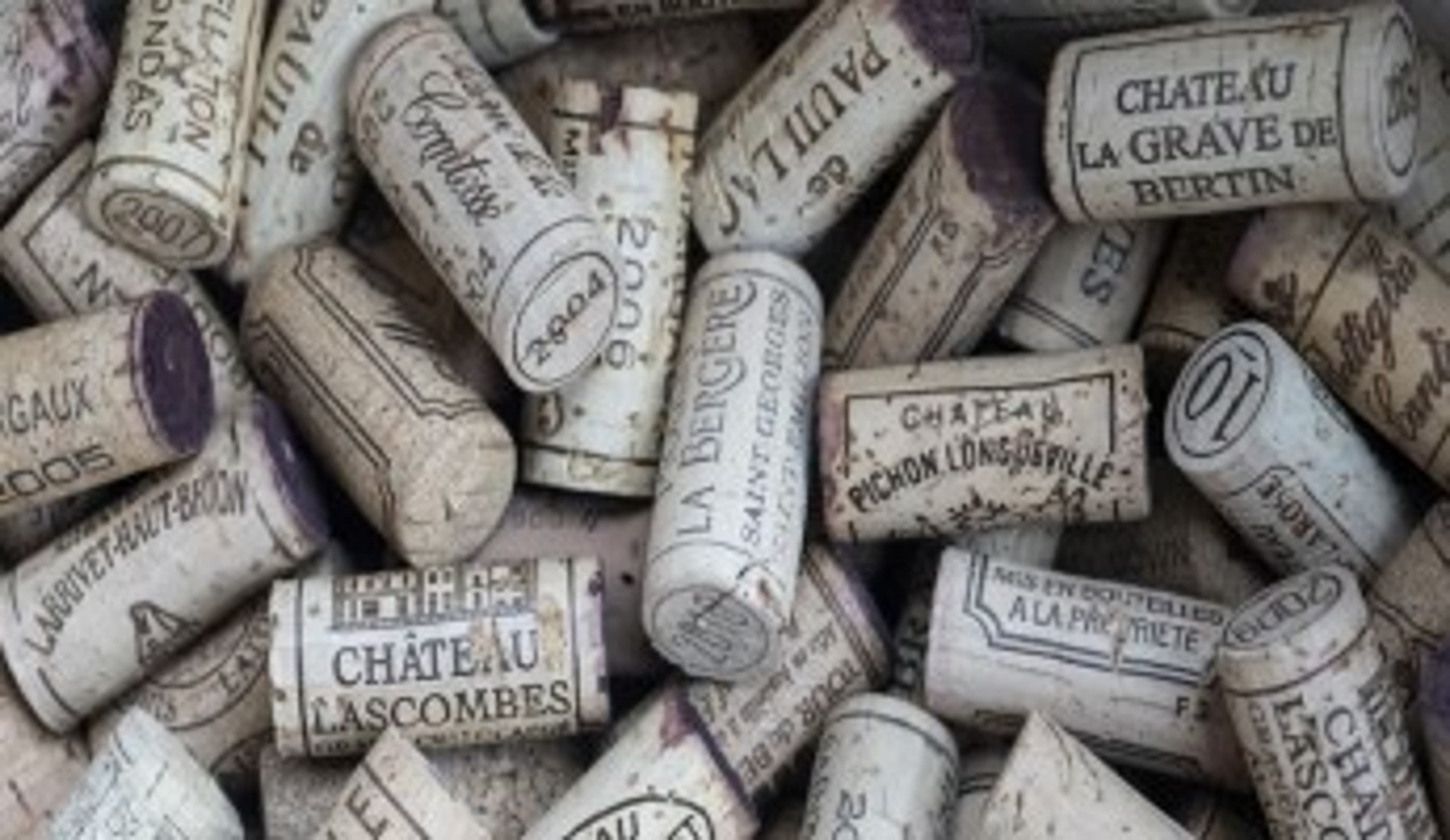  Vintage French wine corks 
