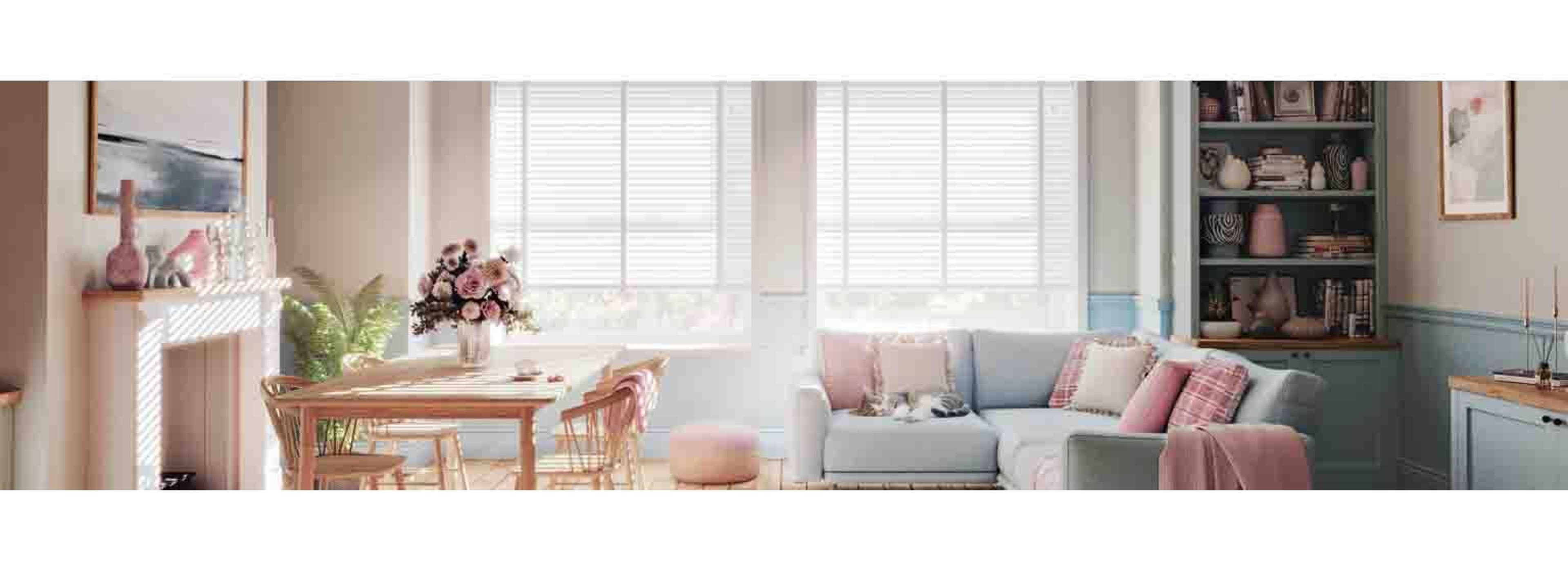 a very lit and bright living room