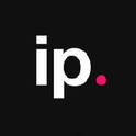 The Instant Print logo in white on a black background.