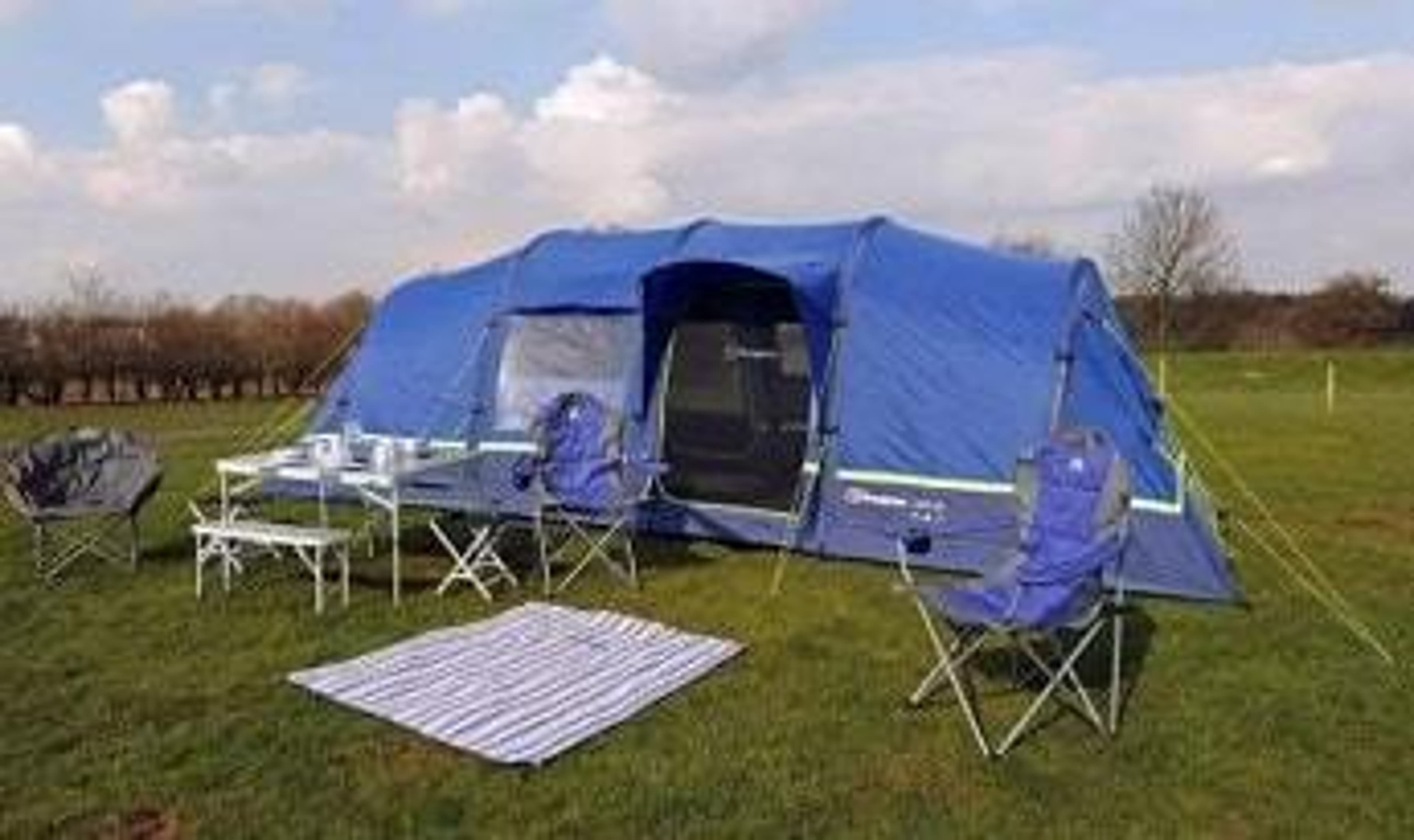  The Berghaus Air 8 Inflatable Family Tent from Millets 
