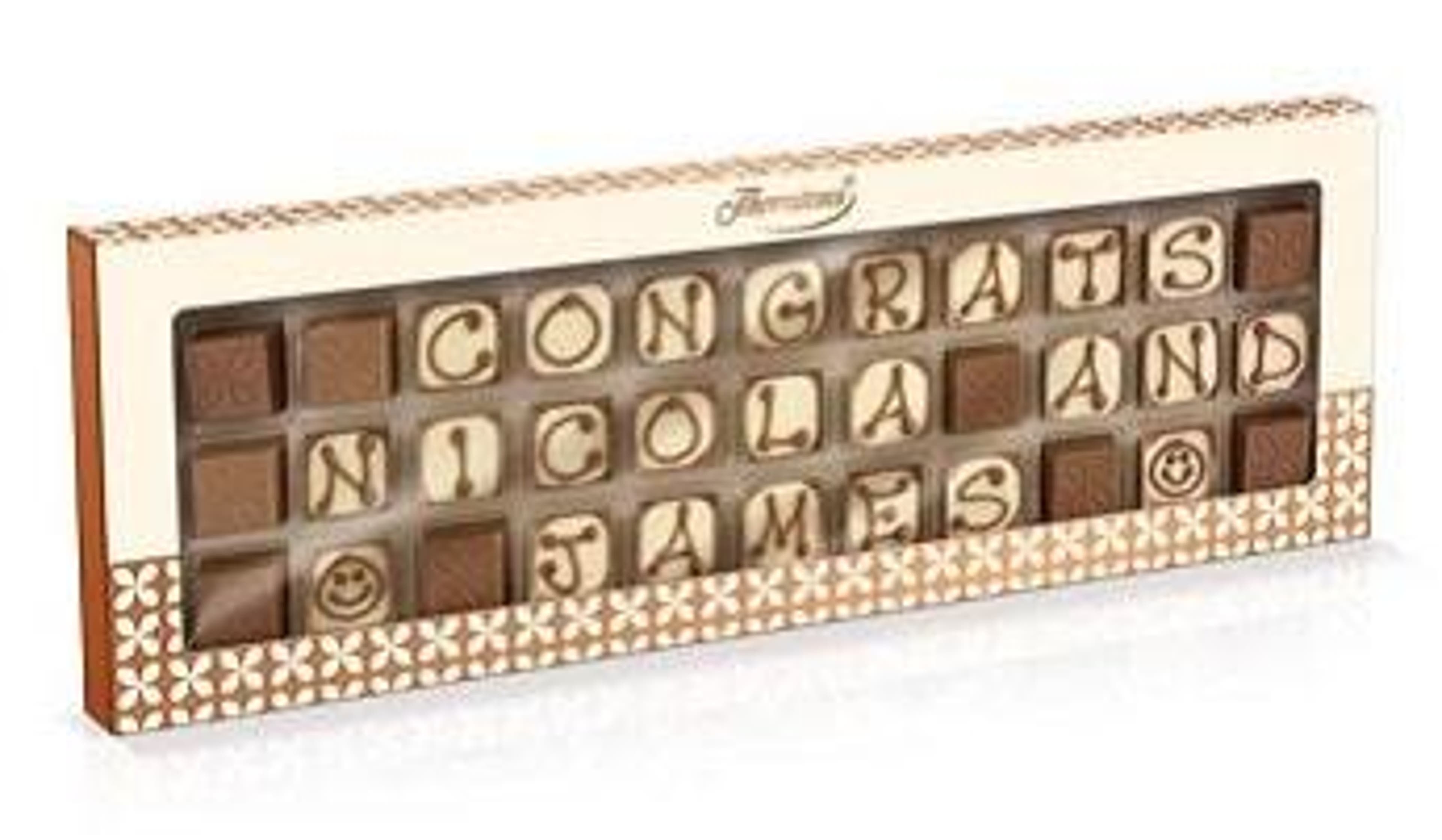  Personalised Chocolate from Thorntons 