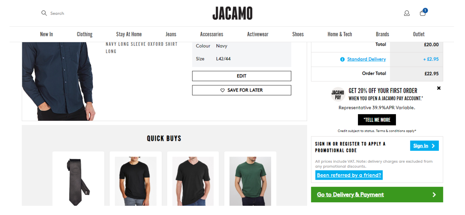 Jacamo Discount Codes - 20% Off in January 2021